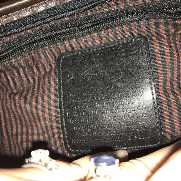 Brighton Black and Brown Shoulder Bag - Picture 9 of 14